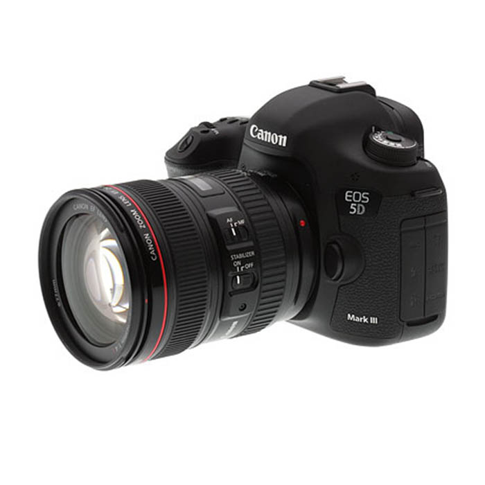 Real camera. Canon EOS 5d MKIII